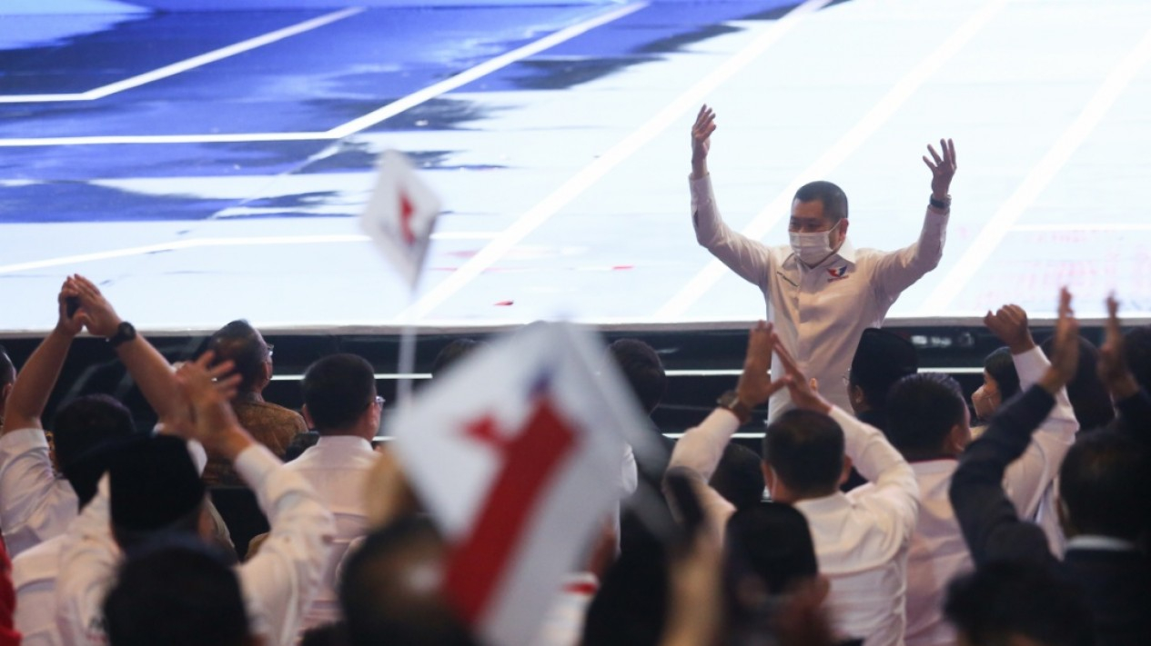 Presiden Jokowi Hadiri Perayaan HUT Ke-8 Partai Perindo