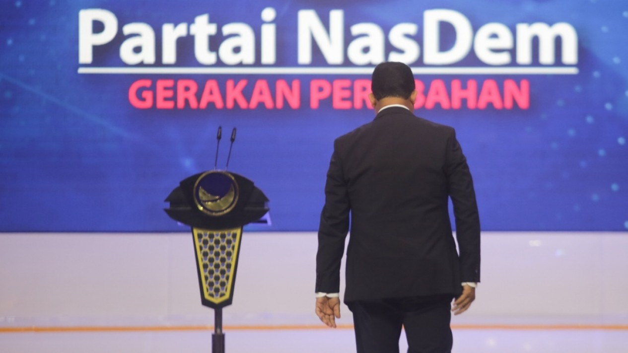 Anies Baswesdan Hadiri HUT Nasdem ke-11