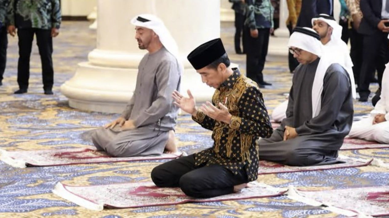 Peresmian Masjid Sheikh Al Zayed di Solo