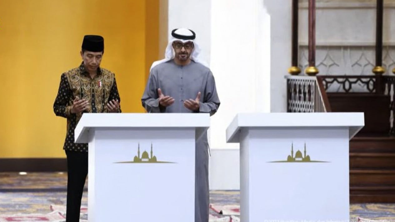 Peresmian Masjid Sheikh Al Zayed di Solo