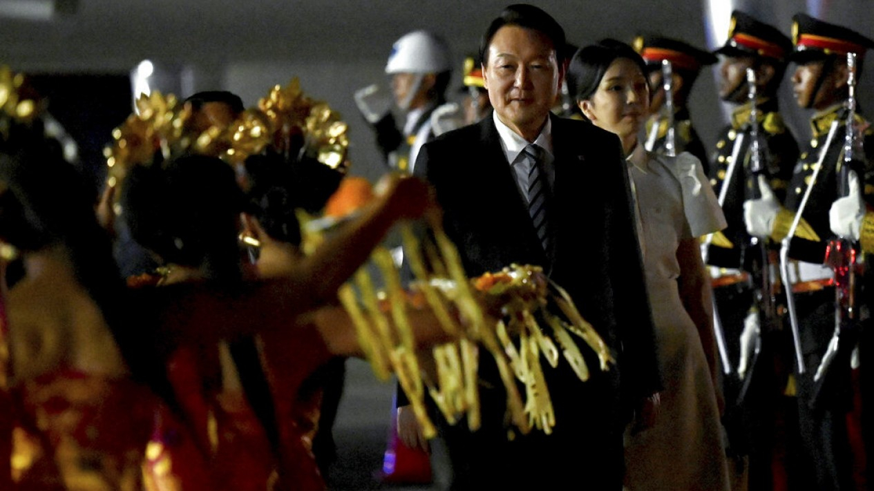 Presiden Korea Selatan Tiba di Bali Hadiri KTT G20