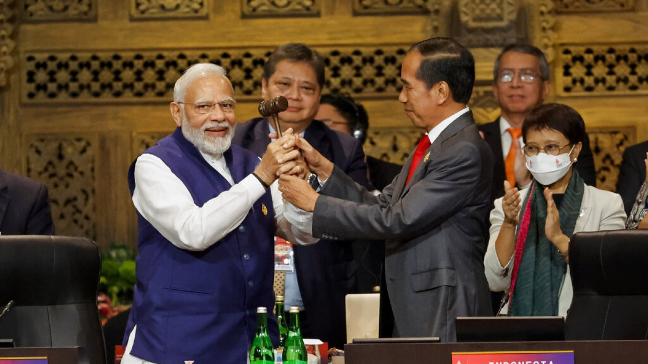 Plong, Jokowi Serah Terima Pemimpin KTT G20 ke India
