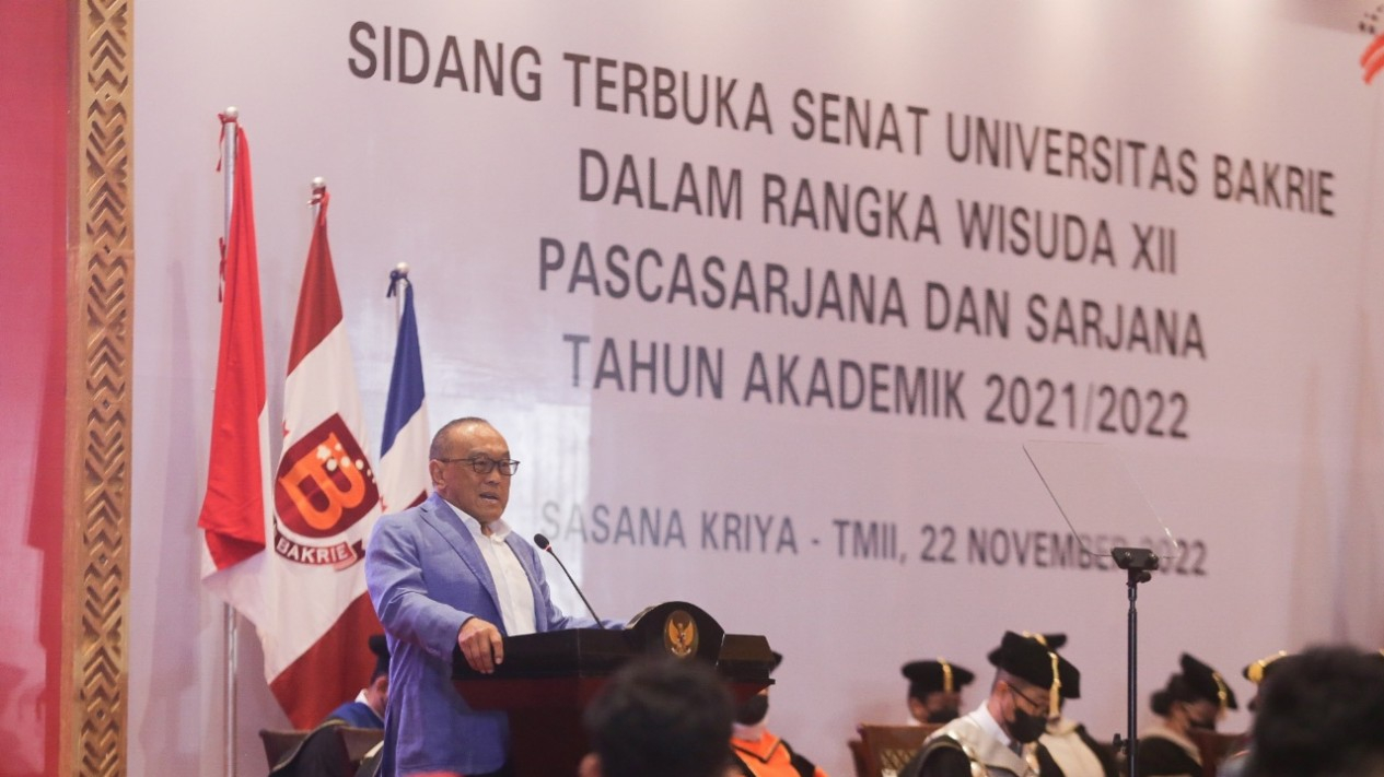 Orasi Aburizal Bakrie Di Wisuda Universitas Bakrie - Vlix.id