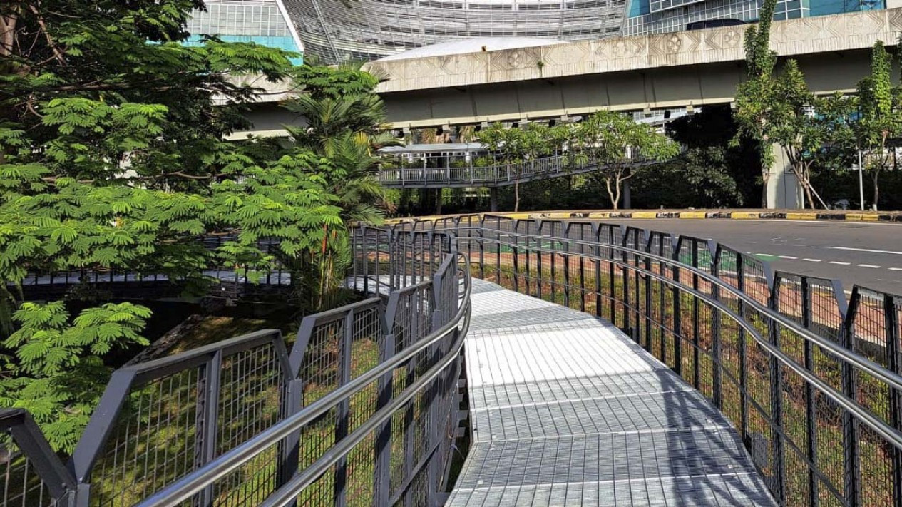 Jalur Pedestrian Taman Semanggi