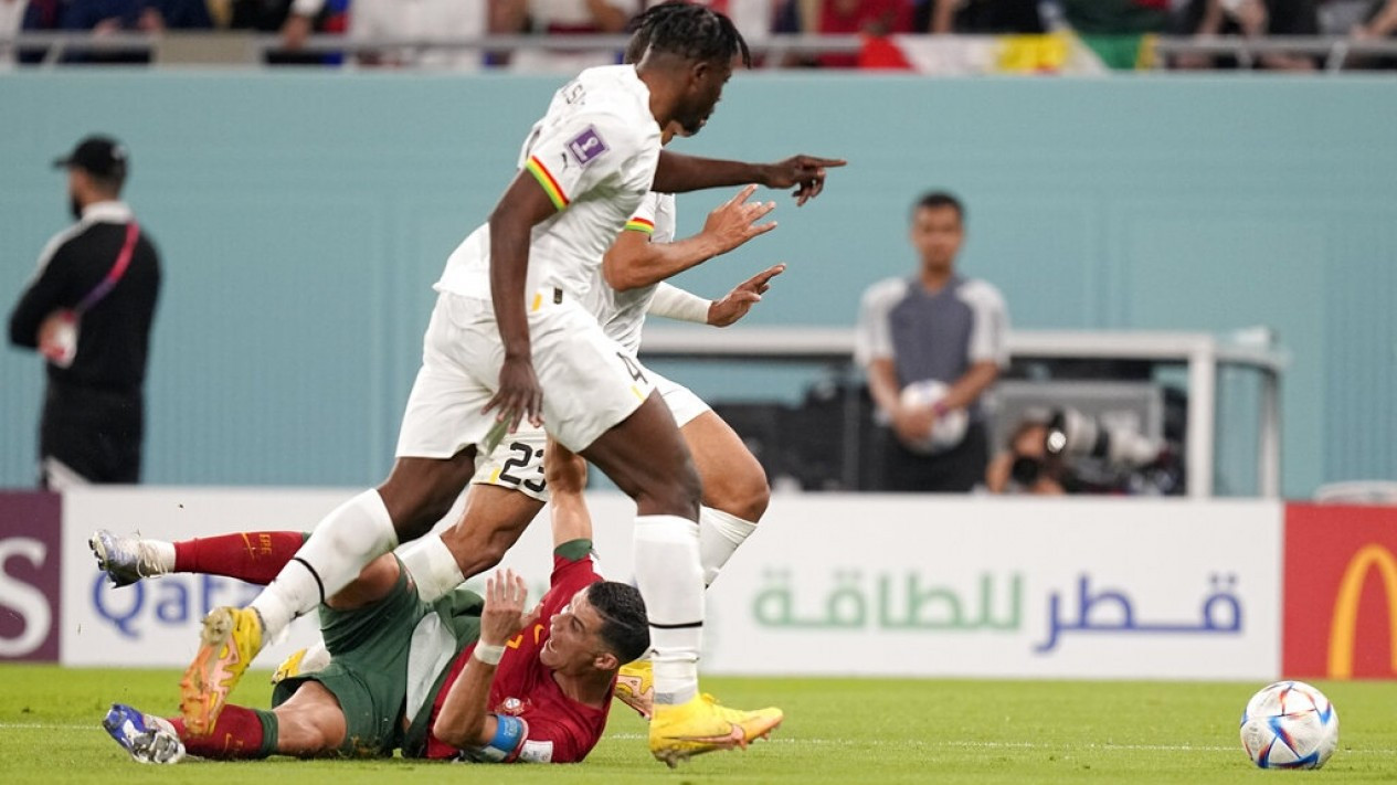 Hujan Gol di Babak Kedua, Portugal Jinakkan Ghana