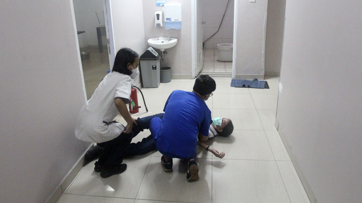 Simulasi Penanganan Bencana Gempa dan Kebakaran