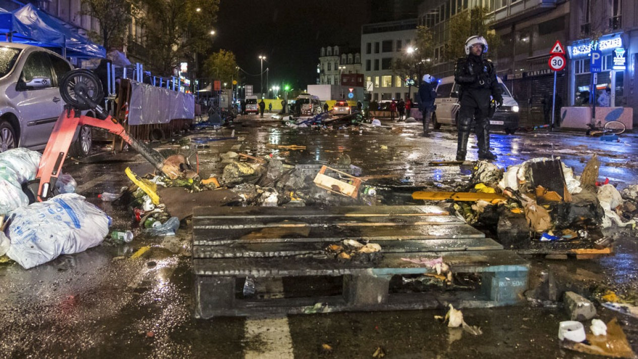 Dikalahkan Maroko, Suporter Belgia Rusuh di Brussel