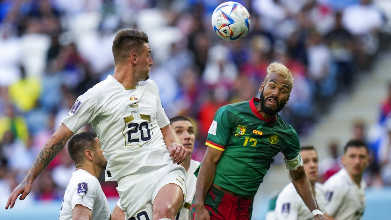 6 Gol Tercipta dalam Laga Kamerun Vs Serbia