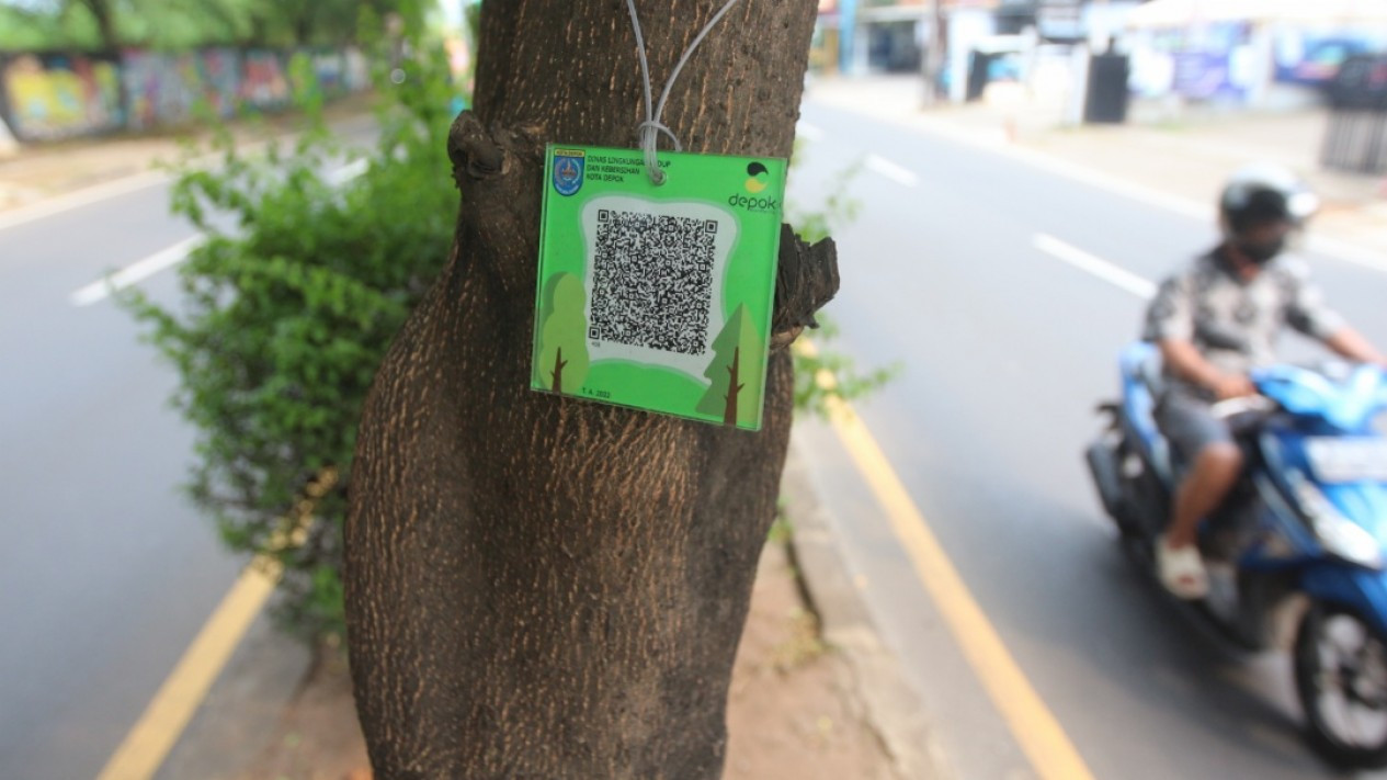 Unik, Pohon Mempunyai Barcode