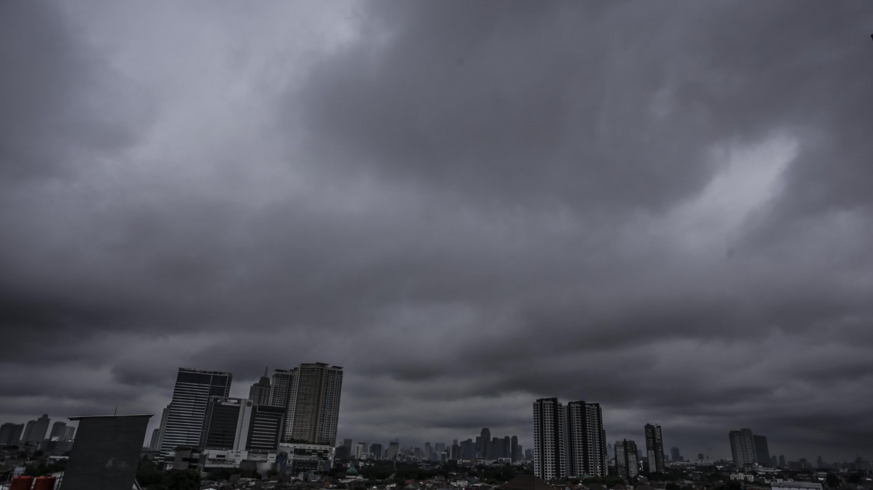 Waspada Cuaca Hujan Disertai Kilat di Wilayah Jakarta