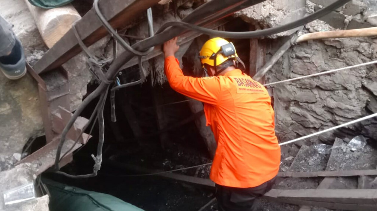 Ledakan di Tambang Batu Bara Sawahlunto