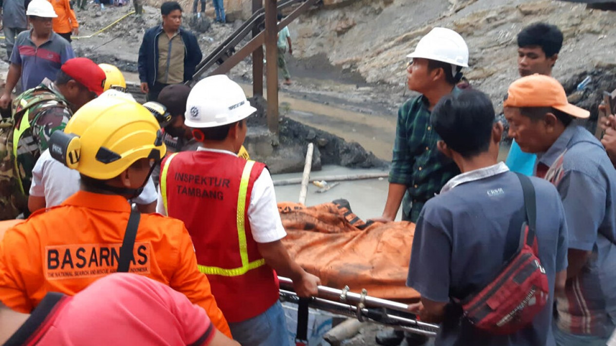 Ledakan di Tambang Batu Bara Sawahlunto