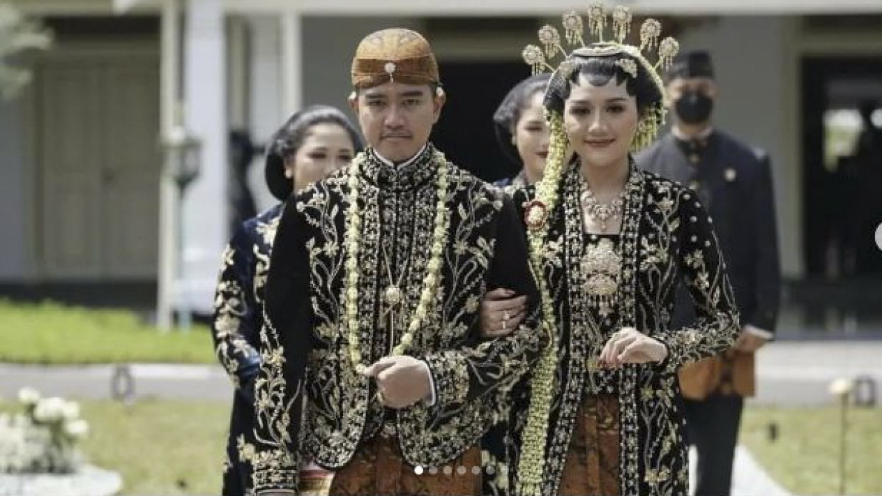 Pernikahan Kaesang Pangarep dan Erina Gudono