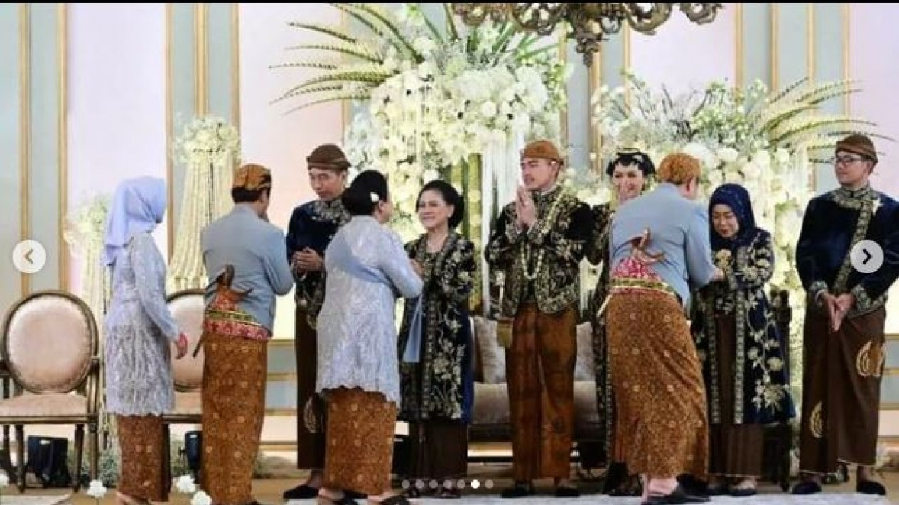 Pernikahan Kaesang Pangarep dan Erina Gudono
