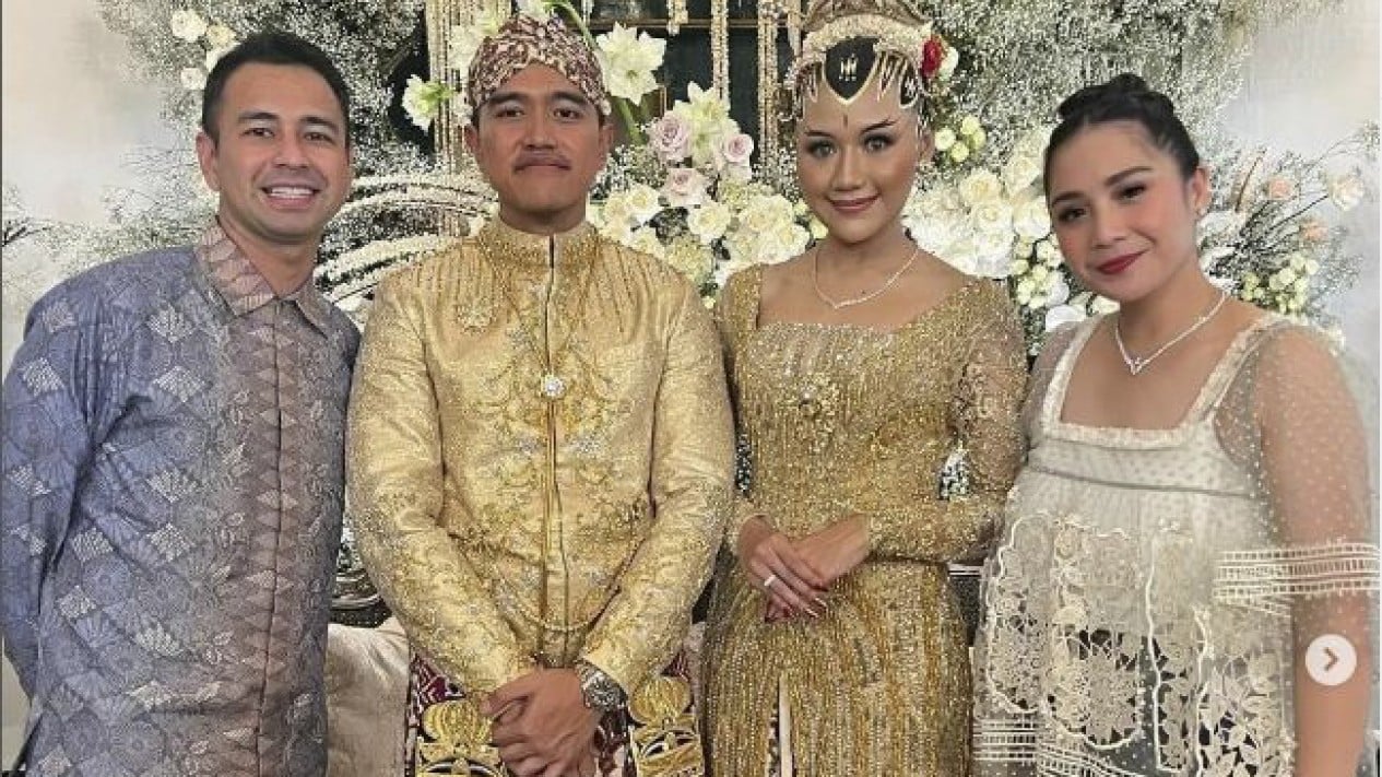 Artis, Menteri Hingga Mantan Presiden Hadiri Nikahan Kaesang