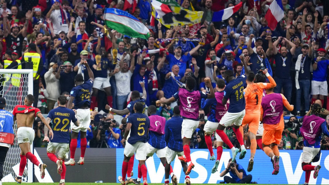 Libas Maroko, Prancis Tantang Argentina di Final Piala Dunia