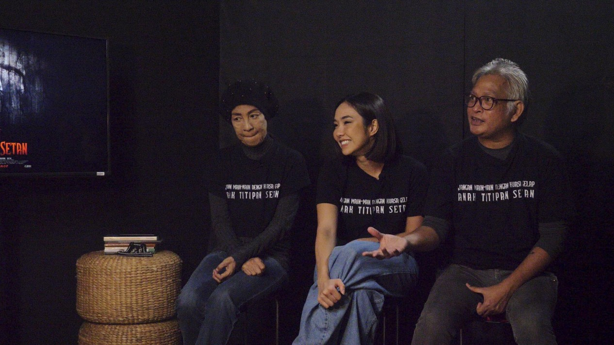Para Pemain Film Horor Anak Titipan Setan Berkunjung ke VIVA