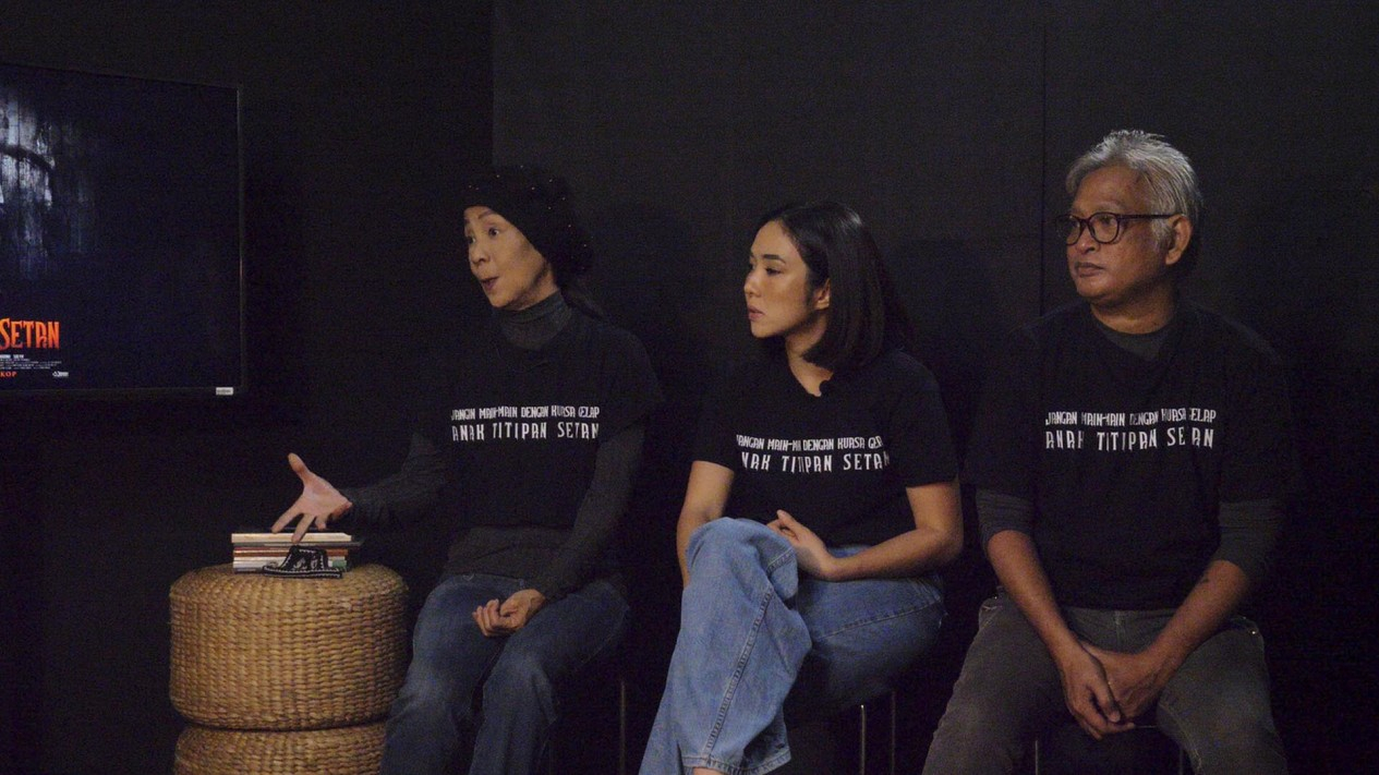 Para Pemain Film Horor Anak Titipan Setan Berkunjung ke VIVA
