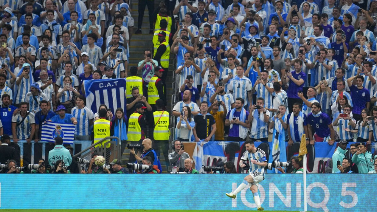 Melihat Aksi Messi saat Bawa Argentina Juara Piala Dunia