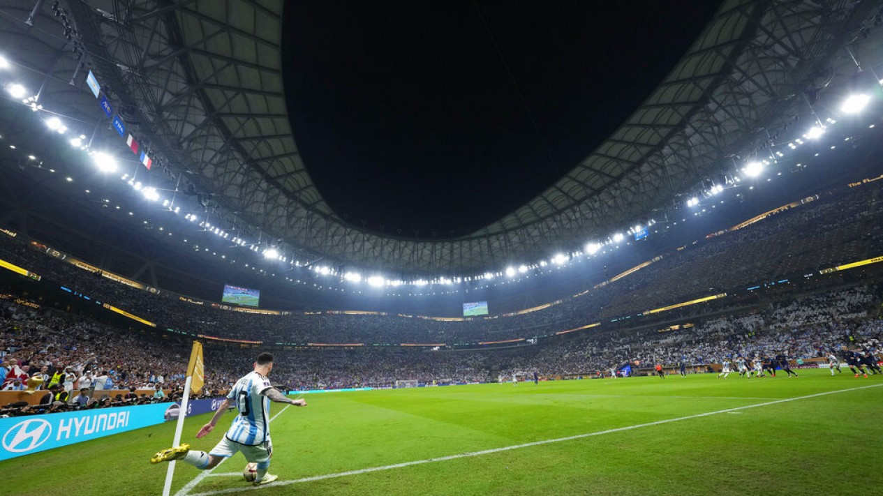 Melihat Aksi Messi saat Bawa Argentina Juara Piala Dunia