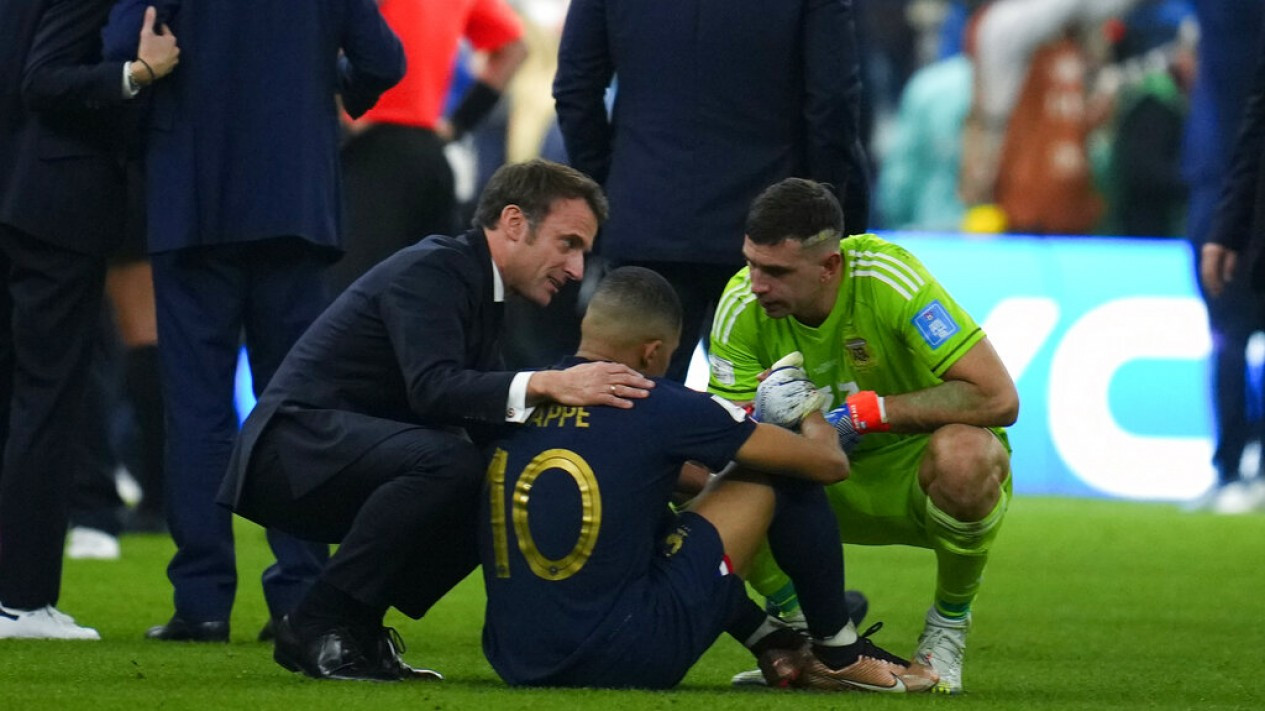 Presiden Perancis Hibur Mbappe Usai Kalah dari Argentina