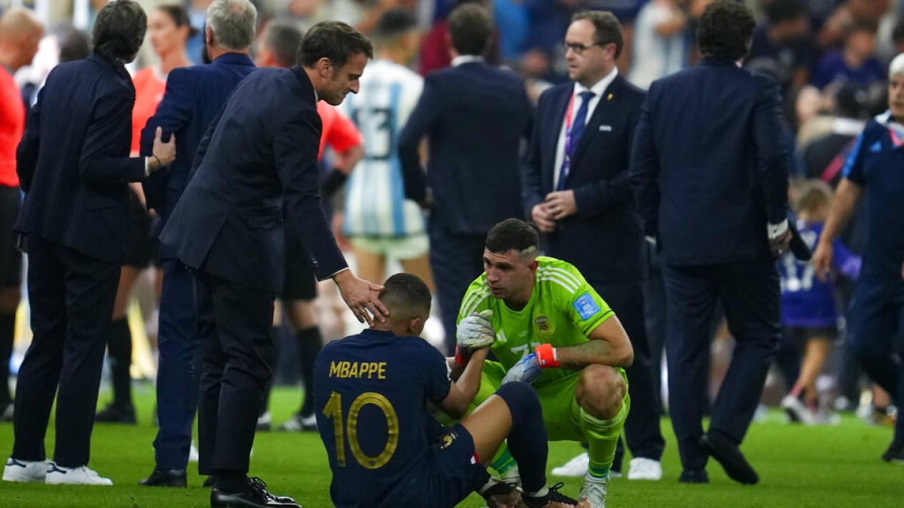 Presiden Perancis Hibur Mbappe Usai Kalah dari Argentina