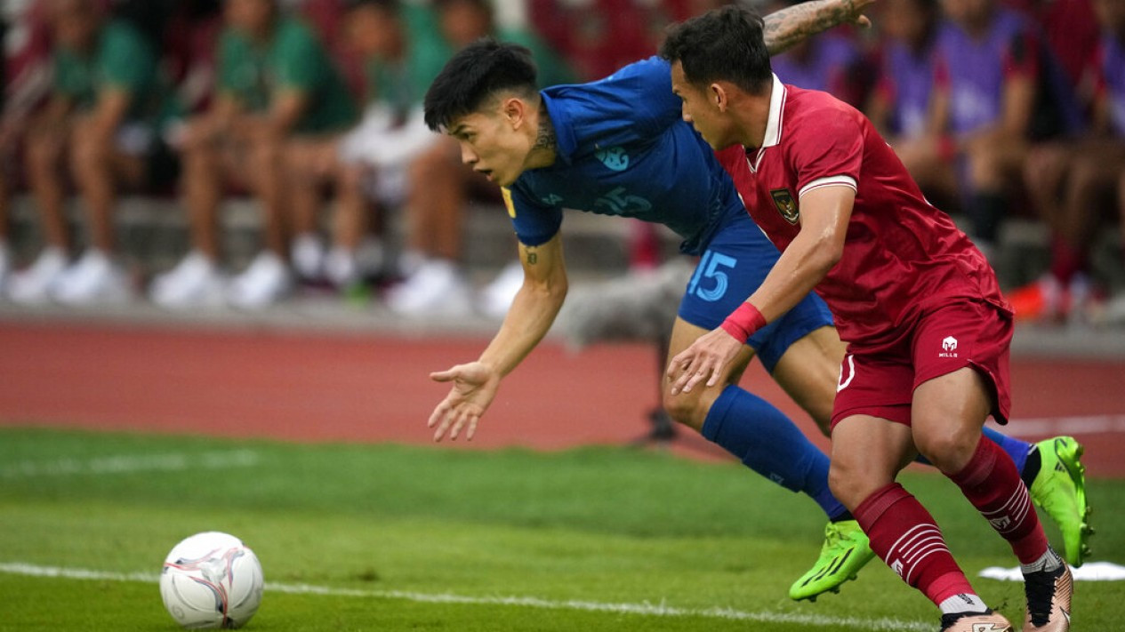 Imbang, Indonesia Gagal Manfaatkan Kartu Merah Thailand