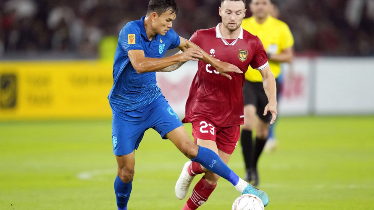 Imbang, Indonesia Gagal Manfaatkan Kartu Merah Thailand