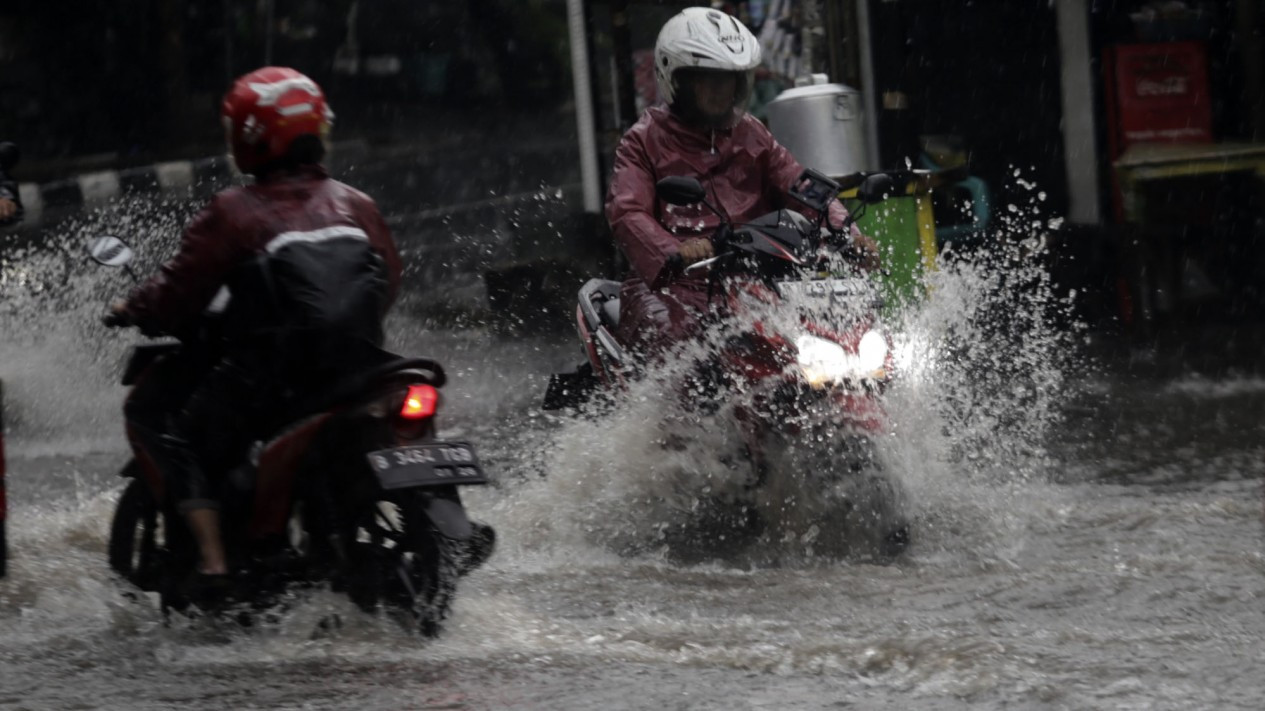 Genangan Air Dimana-mana Usai Hujan Sepanjang Hari