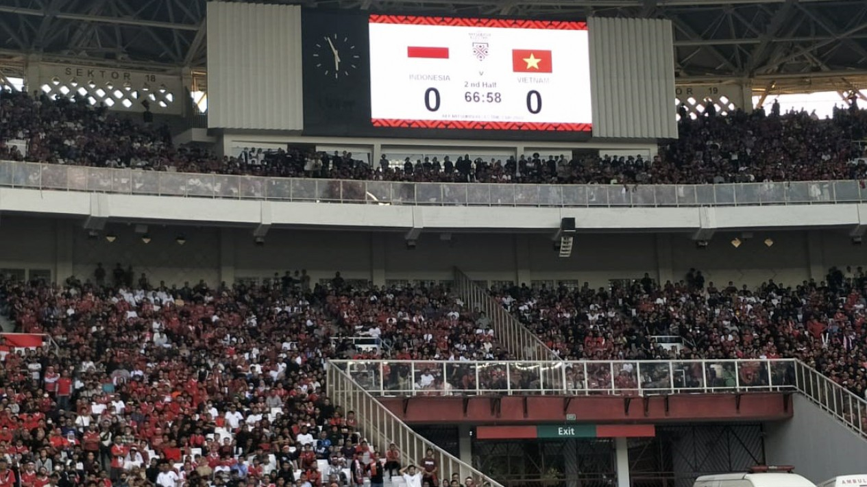 Timnas Indonesia Gagal Kalahkan Vietnam dan Berakhir Imbang