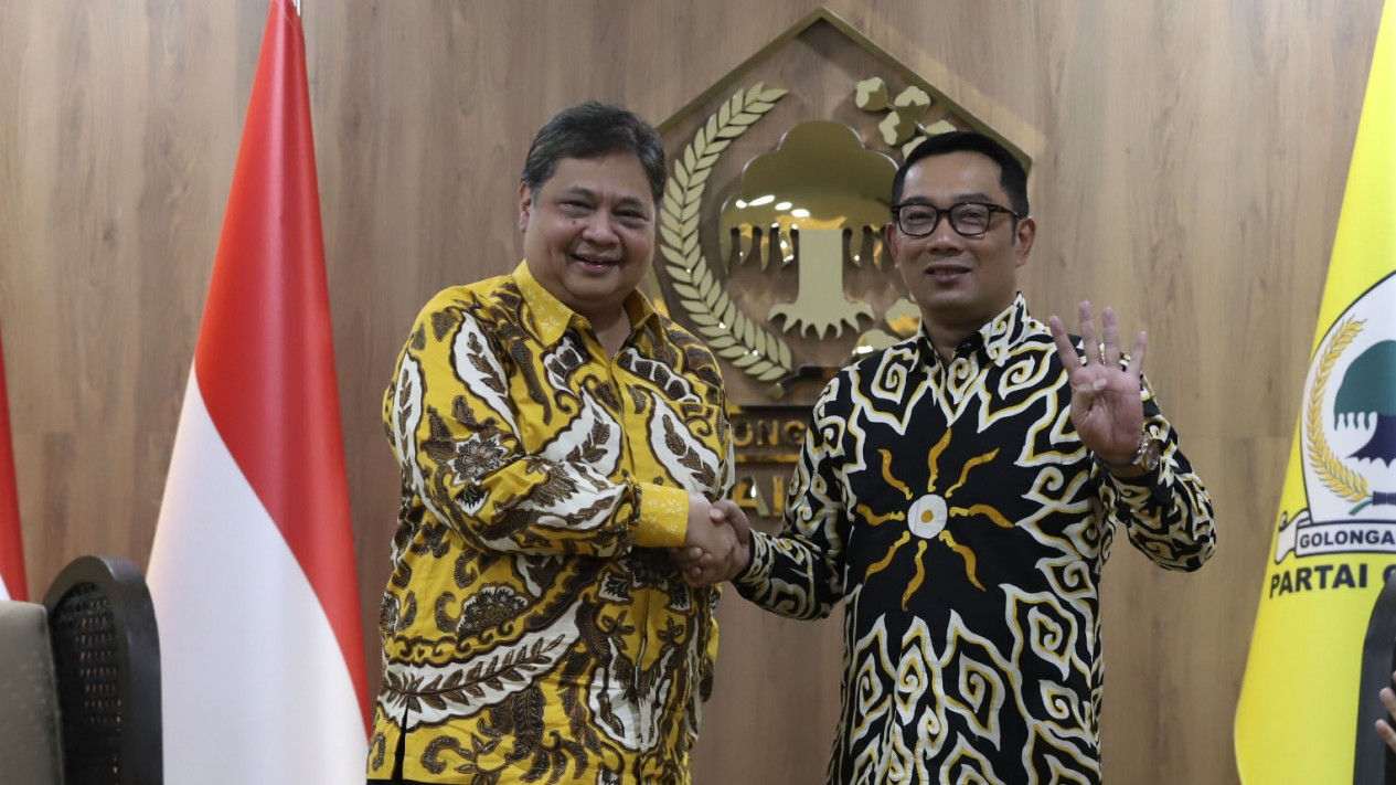 Ridwan Kamil Resmi Jadi Kader Partai Golkar - Vlix.id