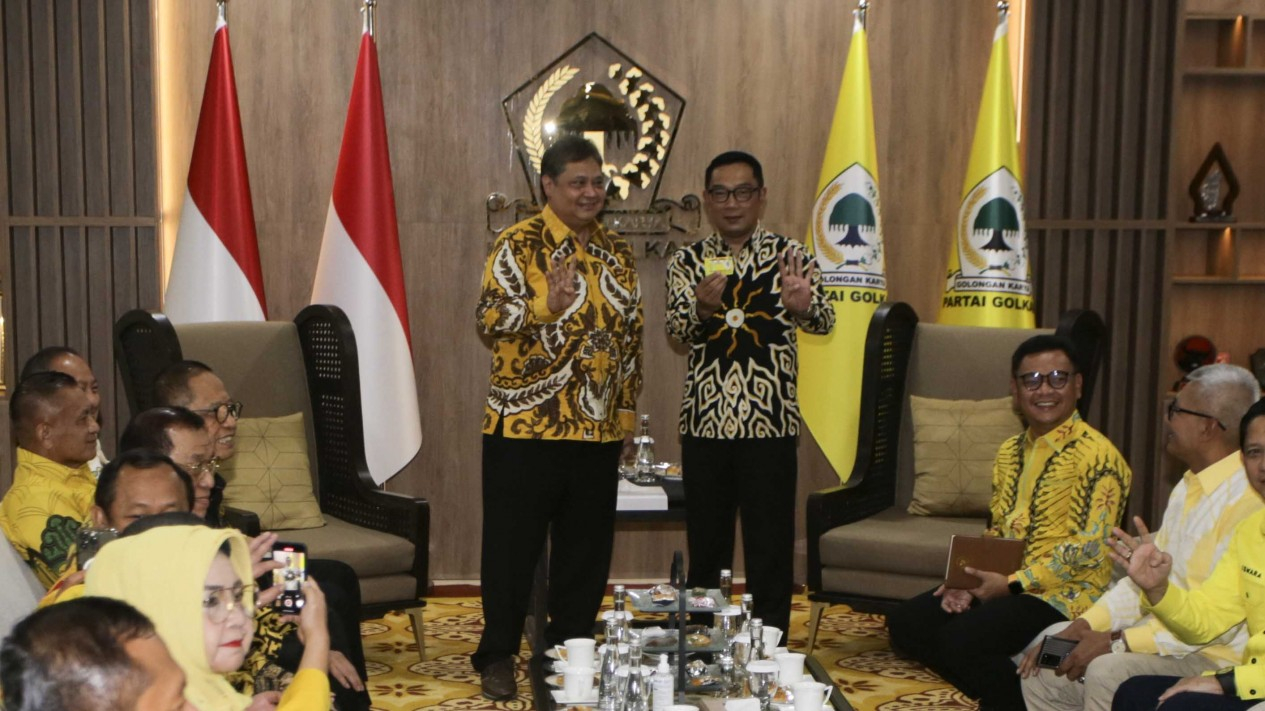 Ridwan Kamil Resmi Jadi Kader Partai Golkar - Vlix.id