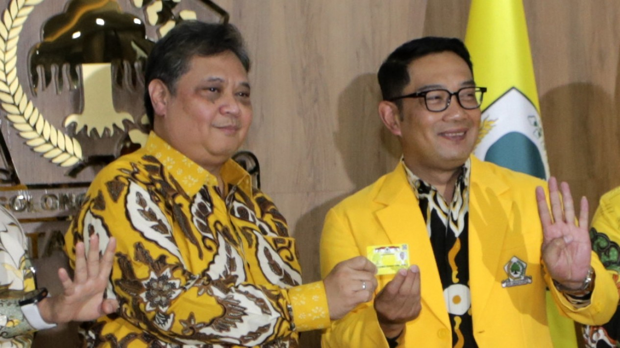 Ridwan Kamil Resmi Jadi Kader Partai Golkar Vlix Id