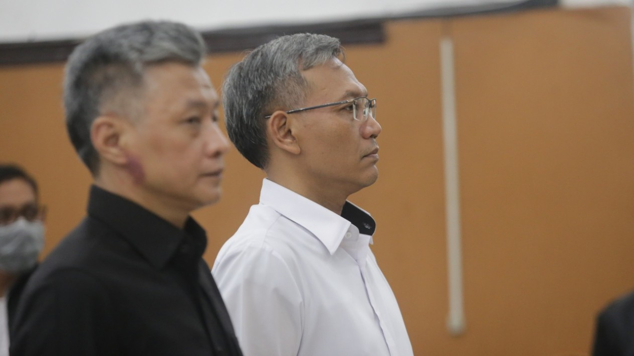 Sidang Agus Nurpatria dan Hendra Kurniawan