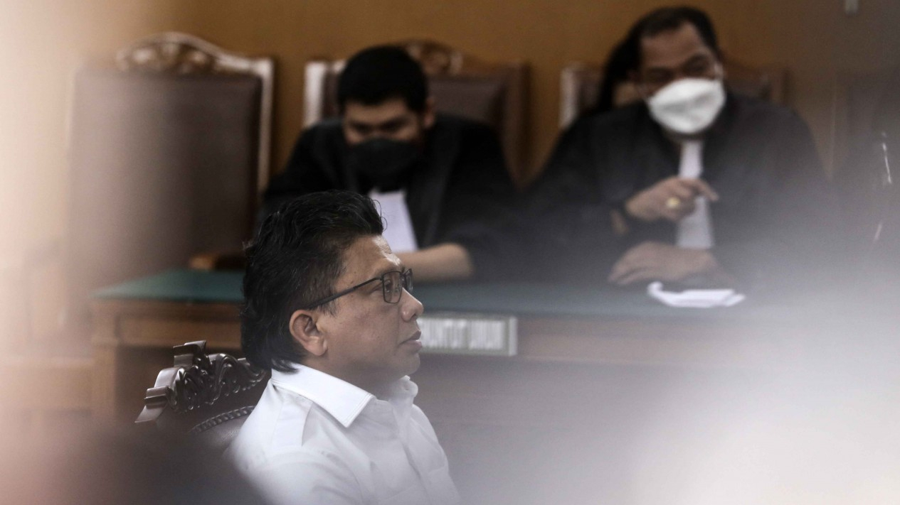 Ferdy Sambo Bacakan Pembelaan