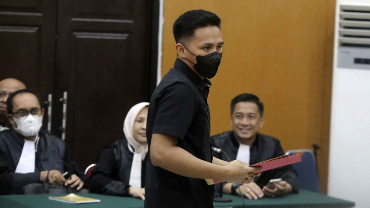 Bharada E Baca Pembelaan
