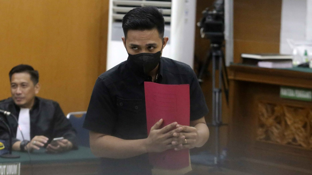 Bharada E Baca Pembelaan