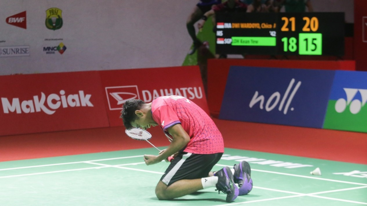 Ganas, Chico ke Perempatfinal Indonesia Masters 2023