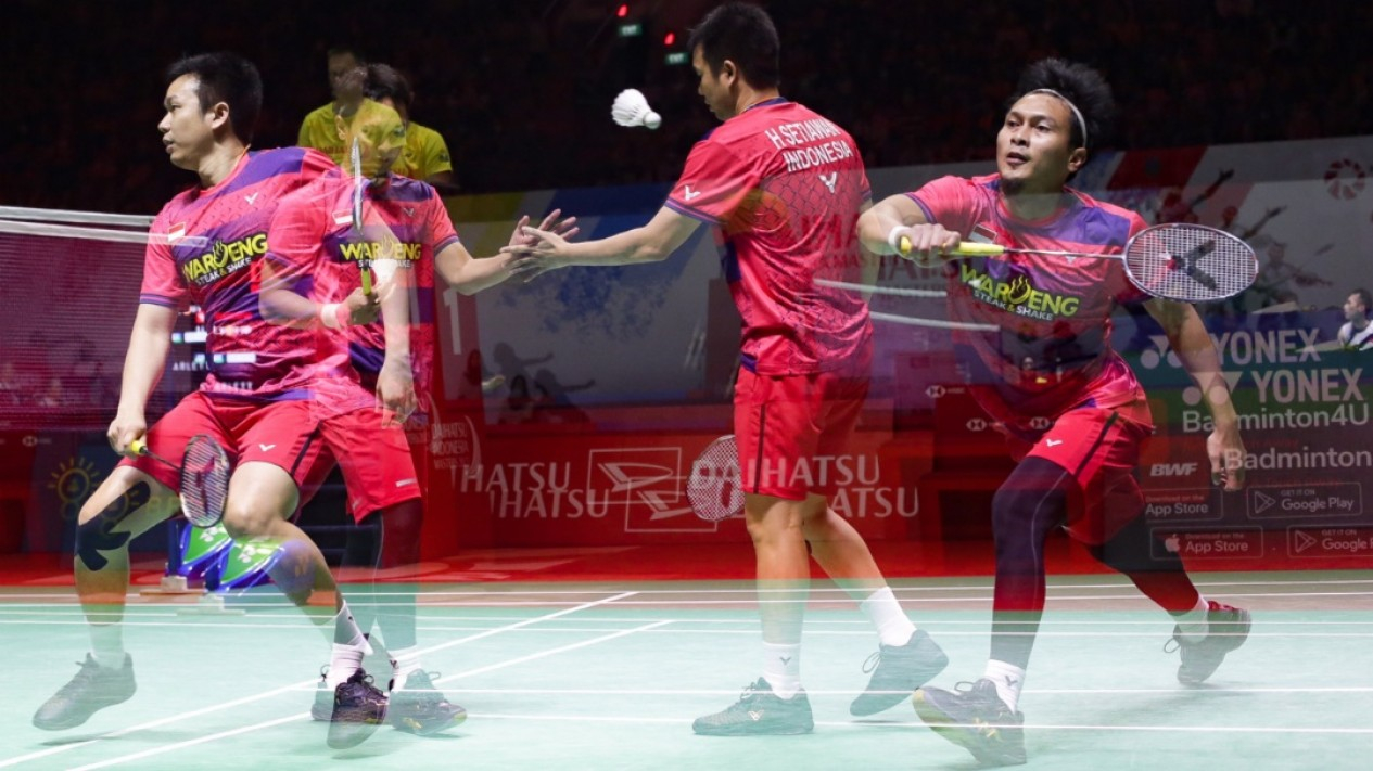 Leo/Daniel Kalahkan Ahsan/Hendra dan Melaju ke Perempatfinal