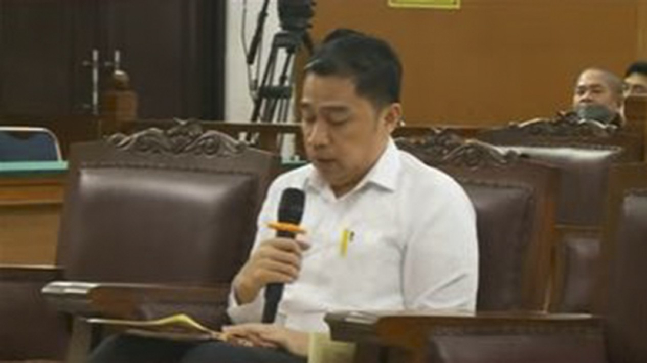 Sidang Pledoi Arif Rachman