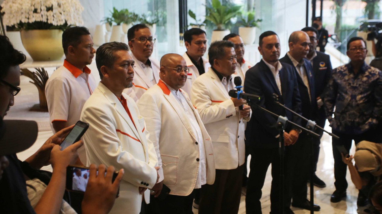 Pertemuan PKS-Nasdem