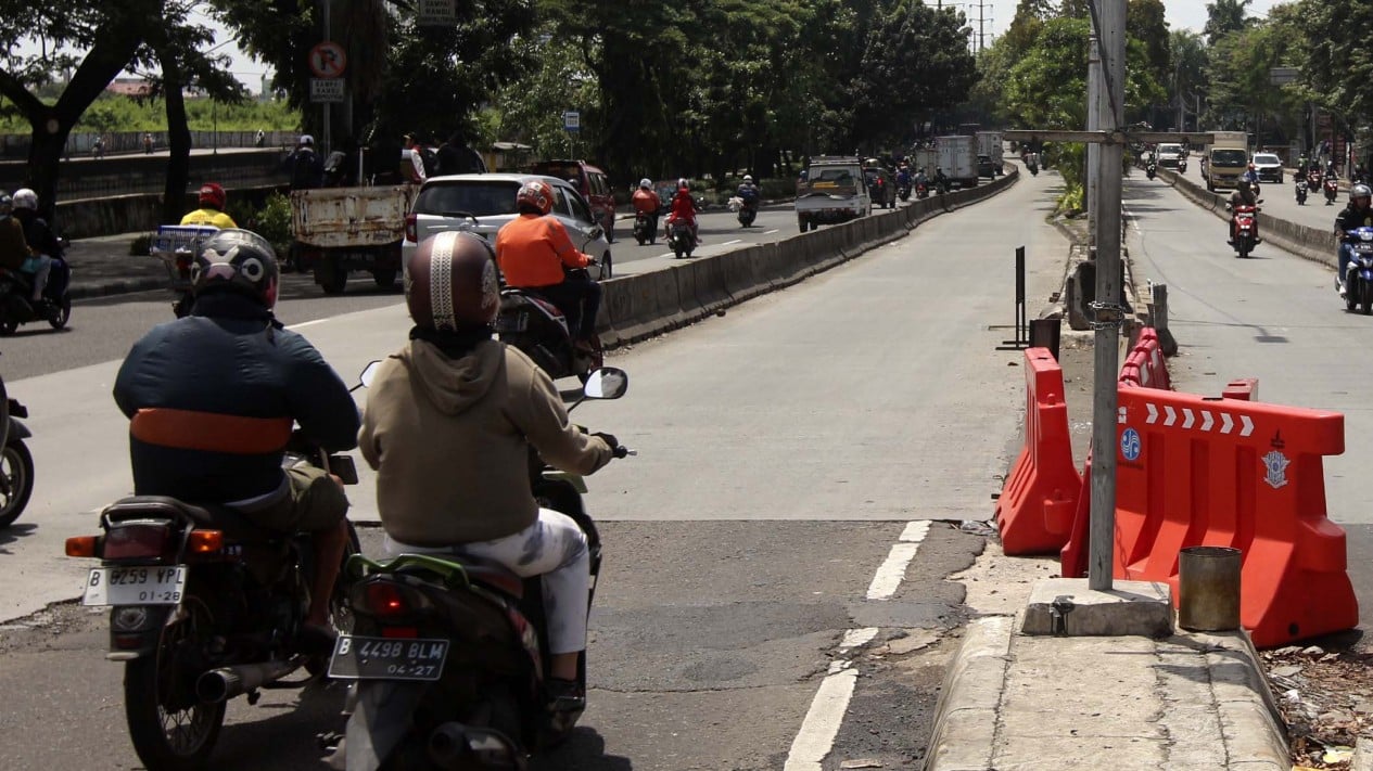 Penutupan U-Turn di Jakarta