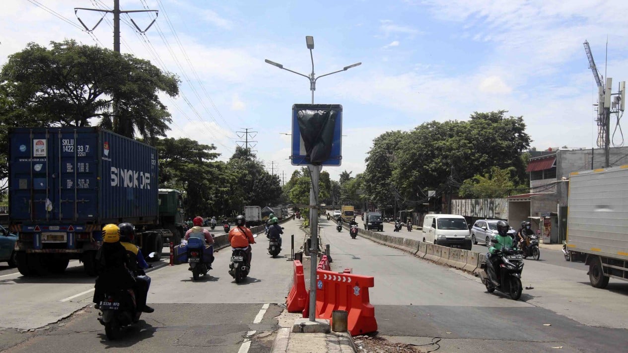 Penutupan U-Turn di Jakarta