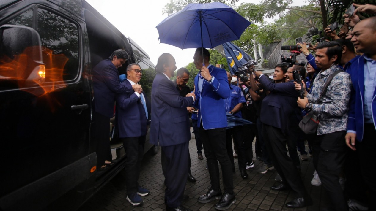 Pertemuan Surya Paloh dengan AHY