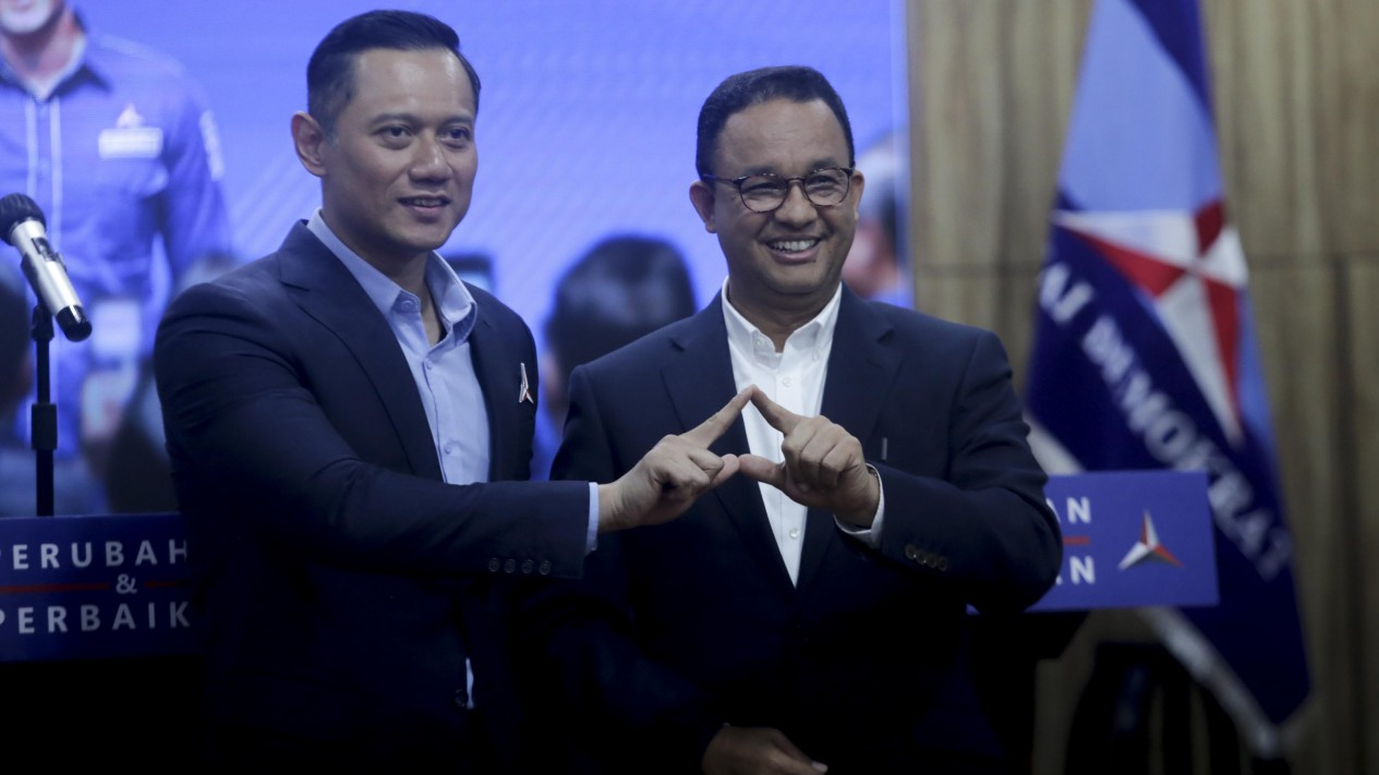 Dialog Gagasan AHY dan Anies Baswedan