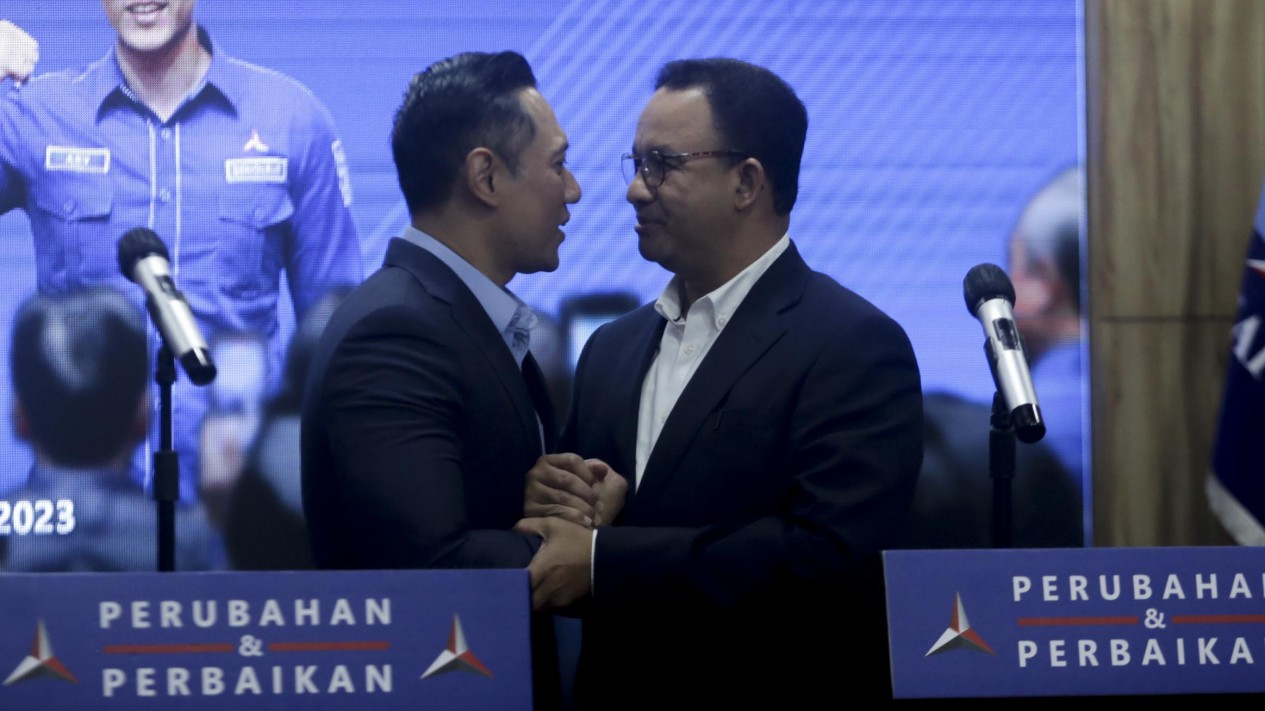 Dialog Gagasan AHY dan Anies Baswedan