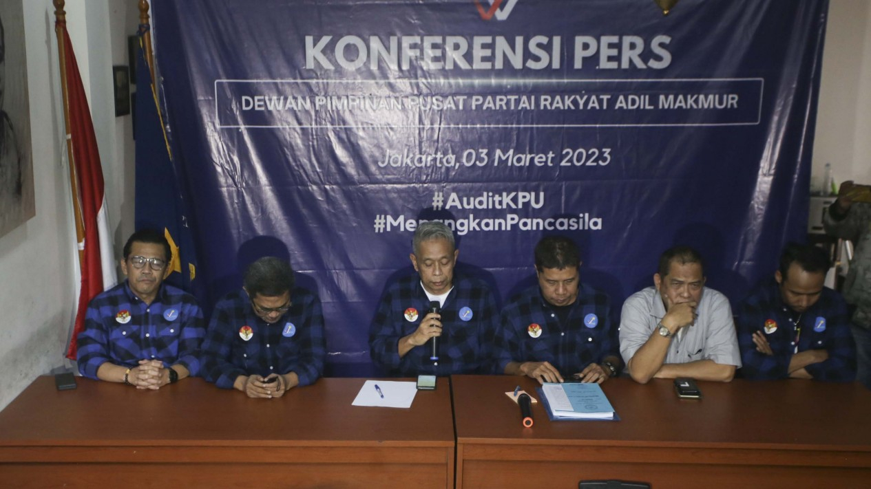 Konpers Partai Prima Terkait Pemilu 2024 Tak Dilanjutkan