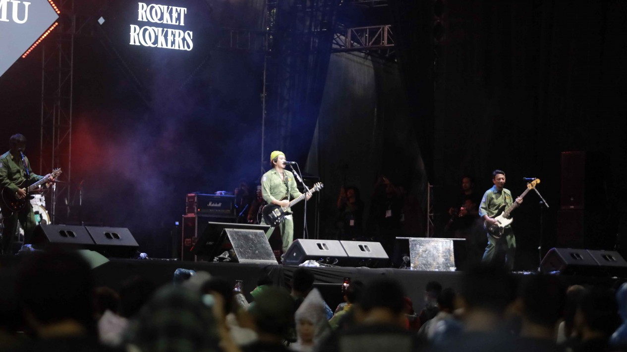 Penampilan Rocket Rockers di Everblast Festival