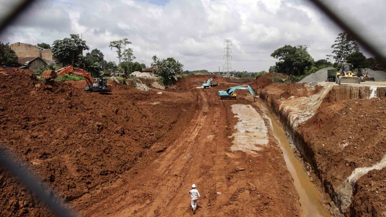Progres Pembangunan Tol Cijago