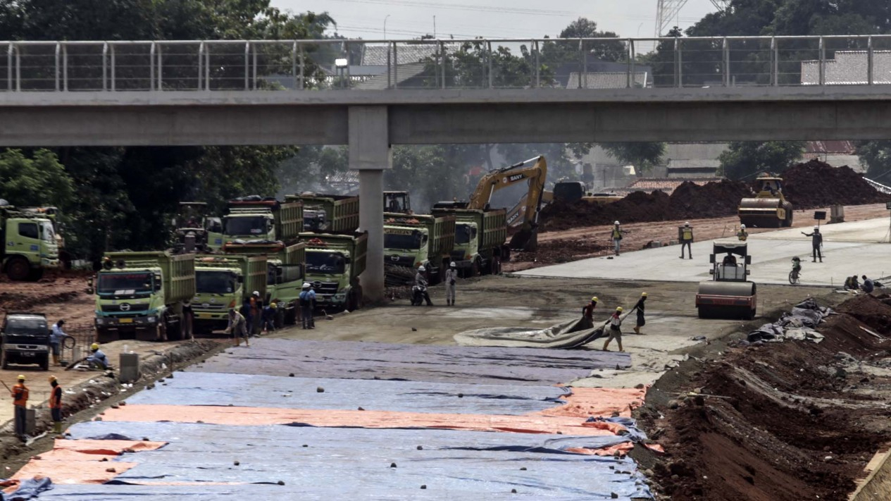 Progres Pembangunan Tol Cijago